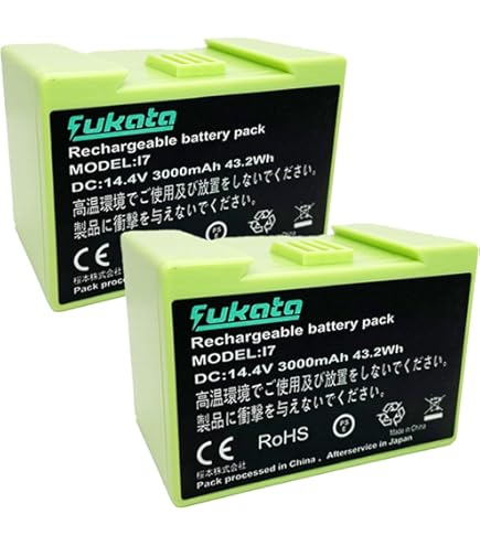 Amazon | 【正規品】 リチウムイオンバッテリー ルンバ i7+ / i7 / e5